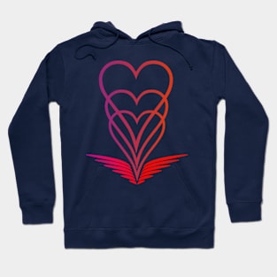 Winged heart Hoodie